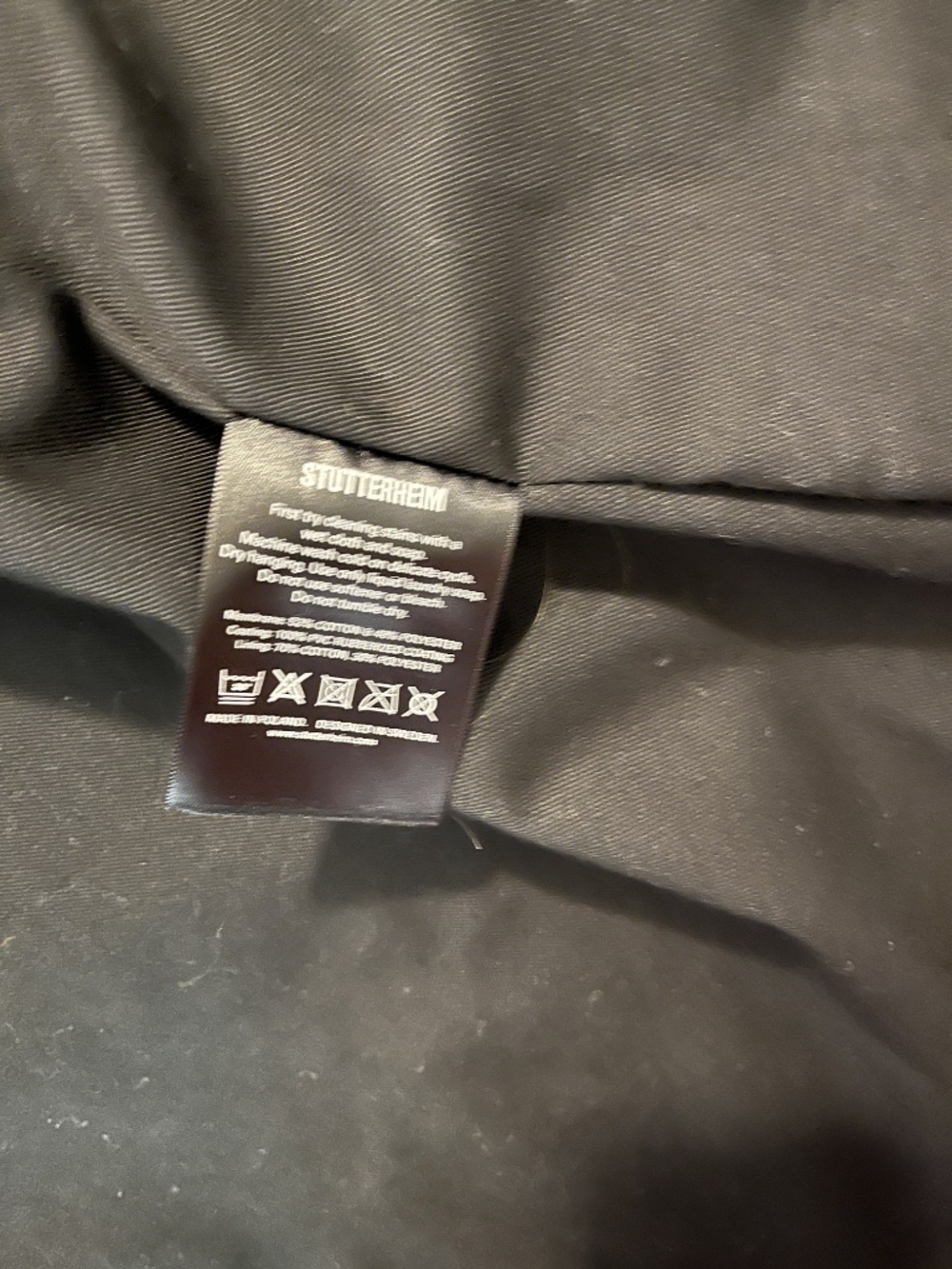 Stutterheim Men's Heavyweight Rain Coat - Picture 4 of 8